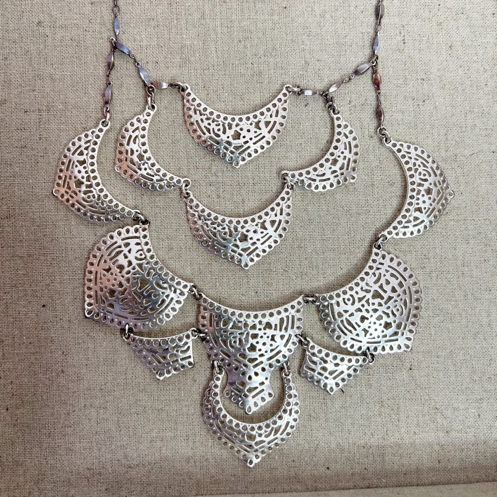 Stella & Dot Plait Statement Necklace